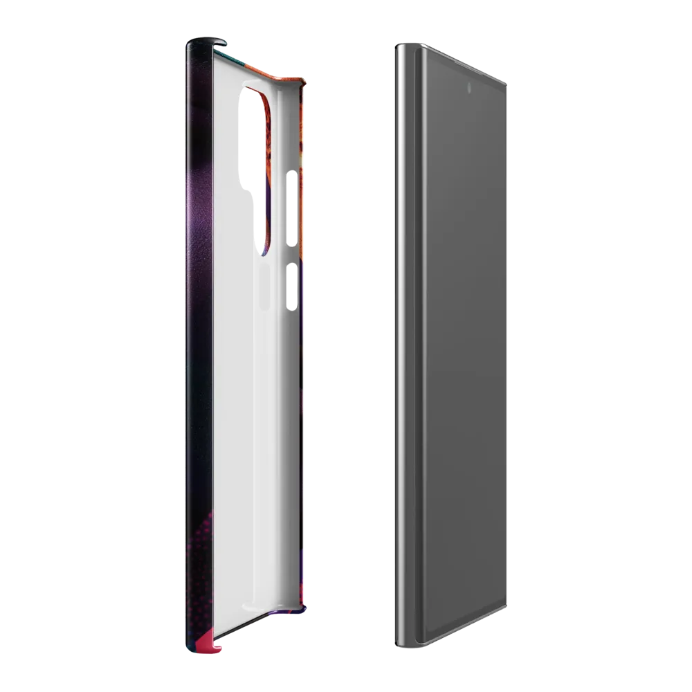 Geometric Resonance | Phone Case |  S22 Ultra | Snap Case | Glossy