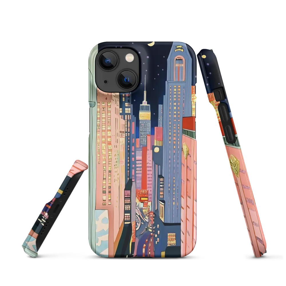 Urban Dreamscape: A Pop Art Night | Phone Case |  14 | Snap Case | Matte