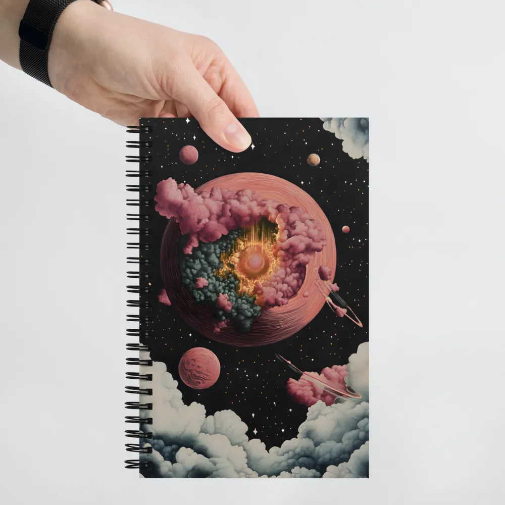 Celestial Explosion | Spiral Notebook