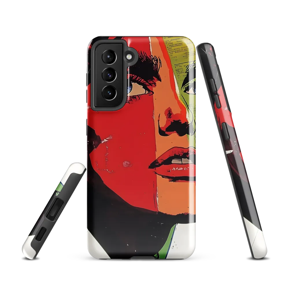 Vibrant Expressions: A Pop Art Portrait