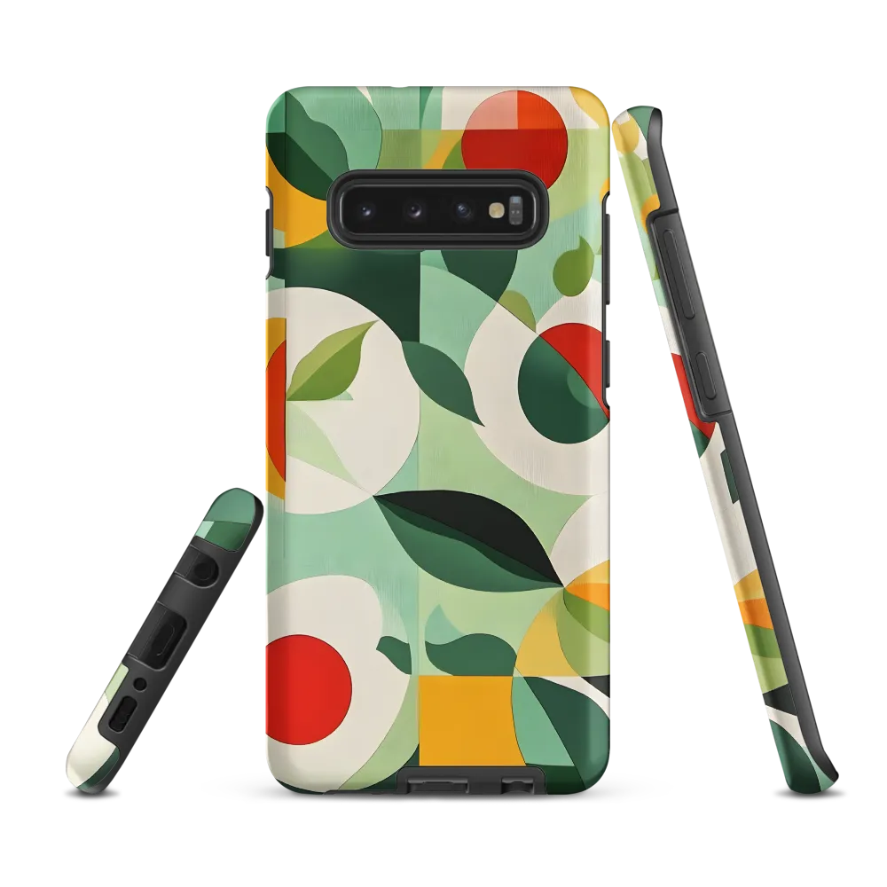 Harmony in Shapes: A Playful Abstract Design