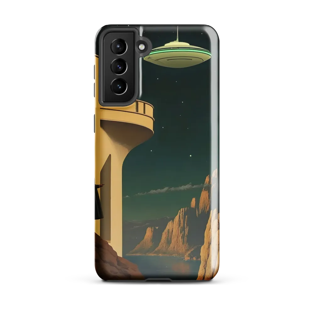 Encountering the Unknown | Phone Case |  S21 Plus | Tough Case | Glossy