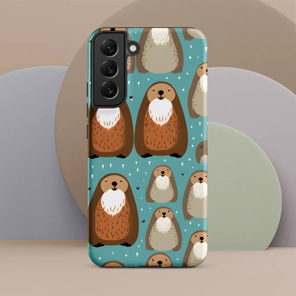 Whimsical Otter Pattern