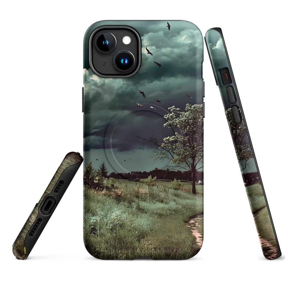 Whispers of the Storm | Phone Case |  15 Plus | MagSafe® Tough Case | Matte