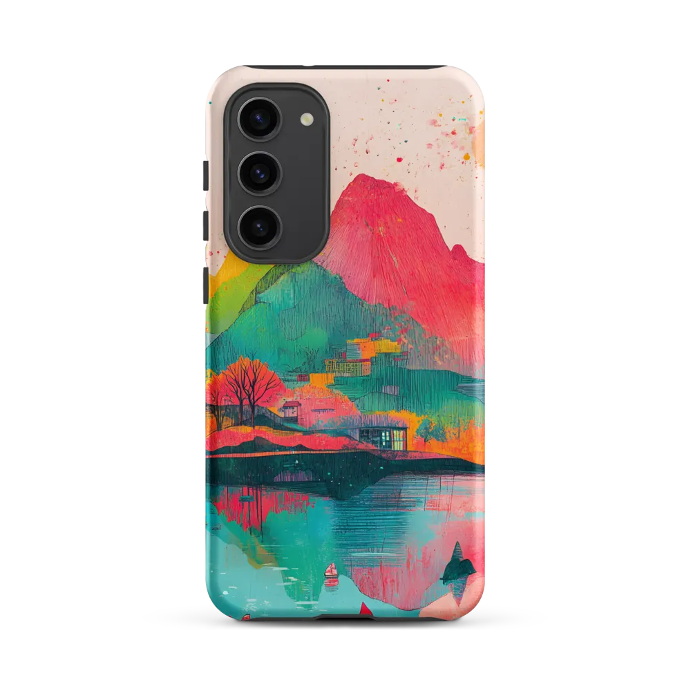 Vibrant Serenity: A Surreal Landscape