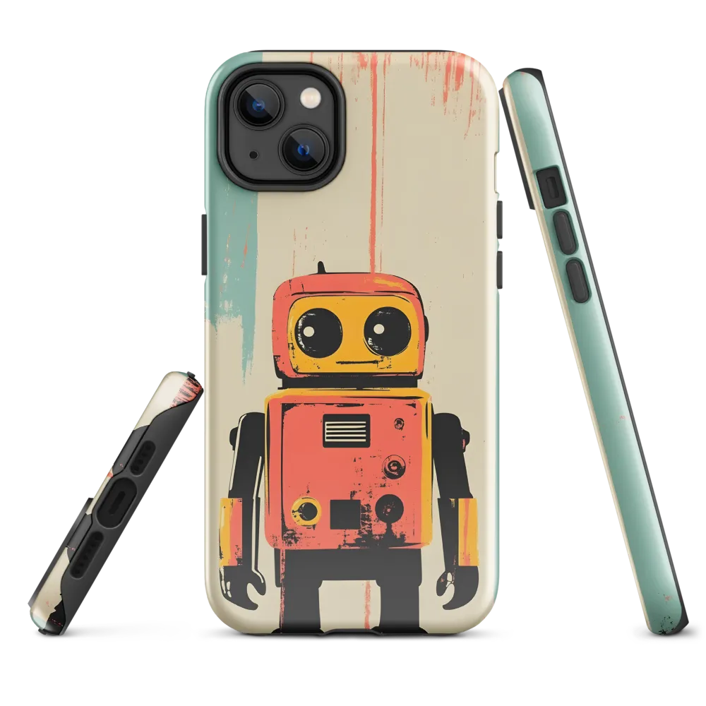 Retro Robot Charm