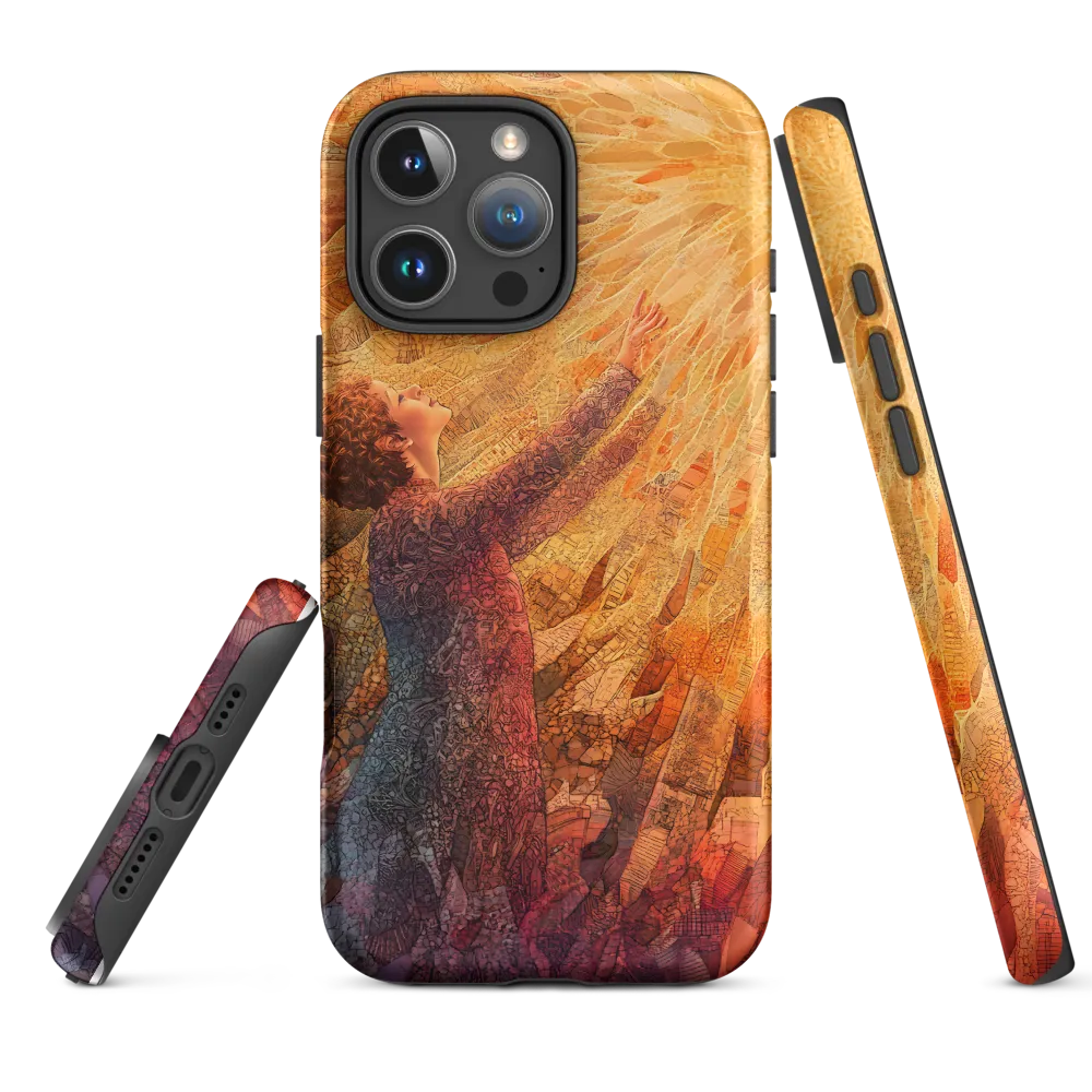 Reaching for the Light | Phone Case |  16 Pro Max | Tough Case | Matte