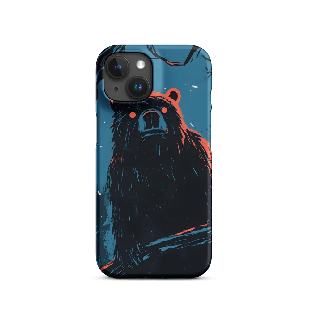 Eerie Majesty: A Bear in the Night