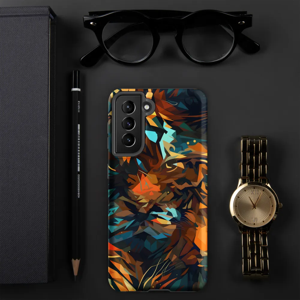 Wild Symphony: Abstract Tigers
