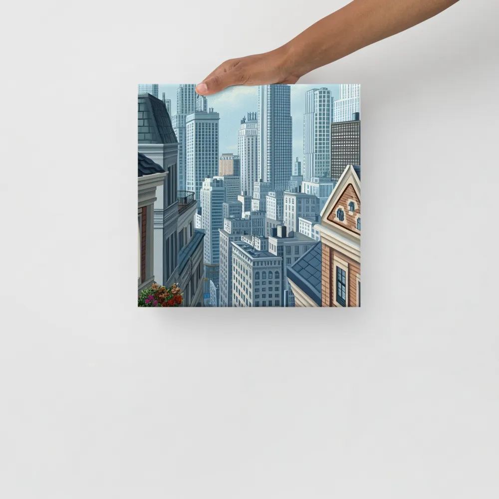 Urban Symphony | Canvas | 12″×12″