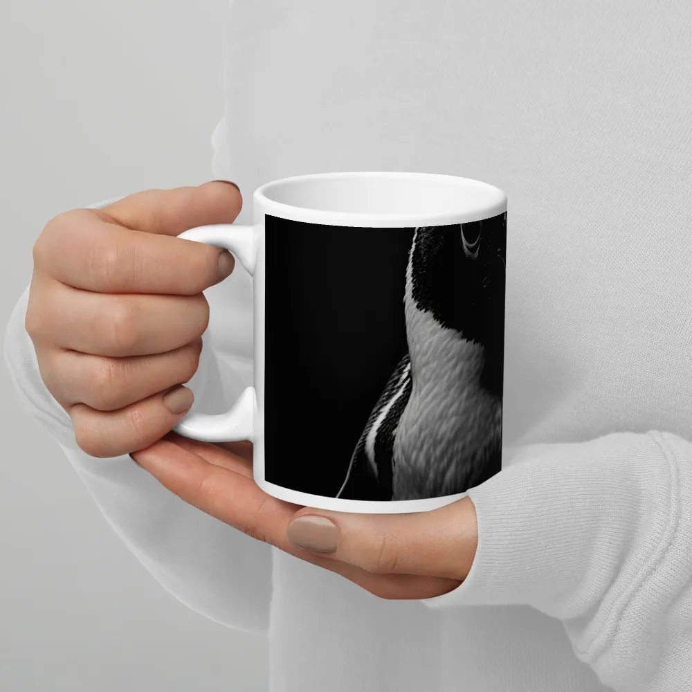 Majestic Penguin Portrait | Mug with White inside | 11 oz