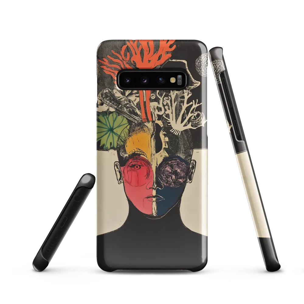 Coral Thoughts | Phone Case |  S10 | Snap Case | Glossy