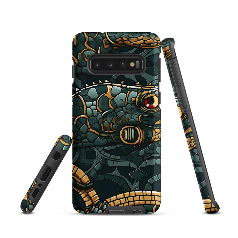 Lizards of Abstraction | Phone Case |  S10 | Tough Case | Matte