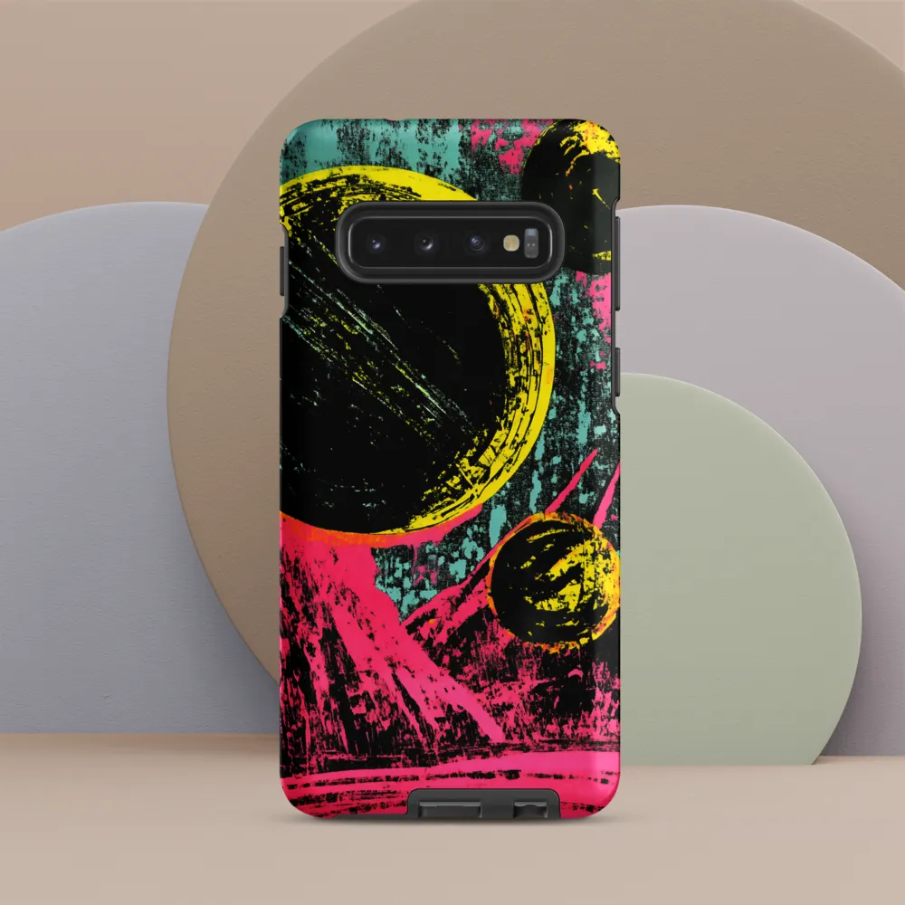 Cosmic Dance: An Abstract Exploration