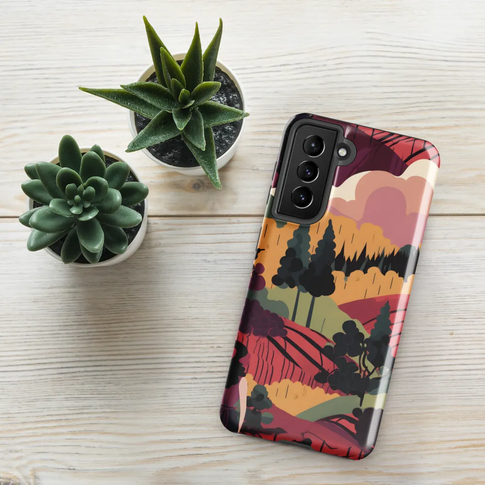 Harmonious Landscapes | Phone Case |  S21 | Tough Case | Glossy