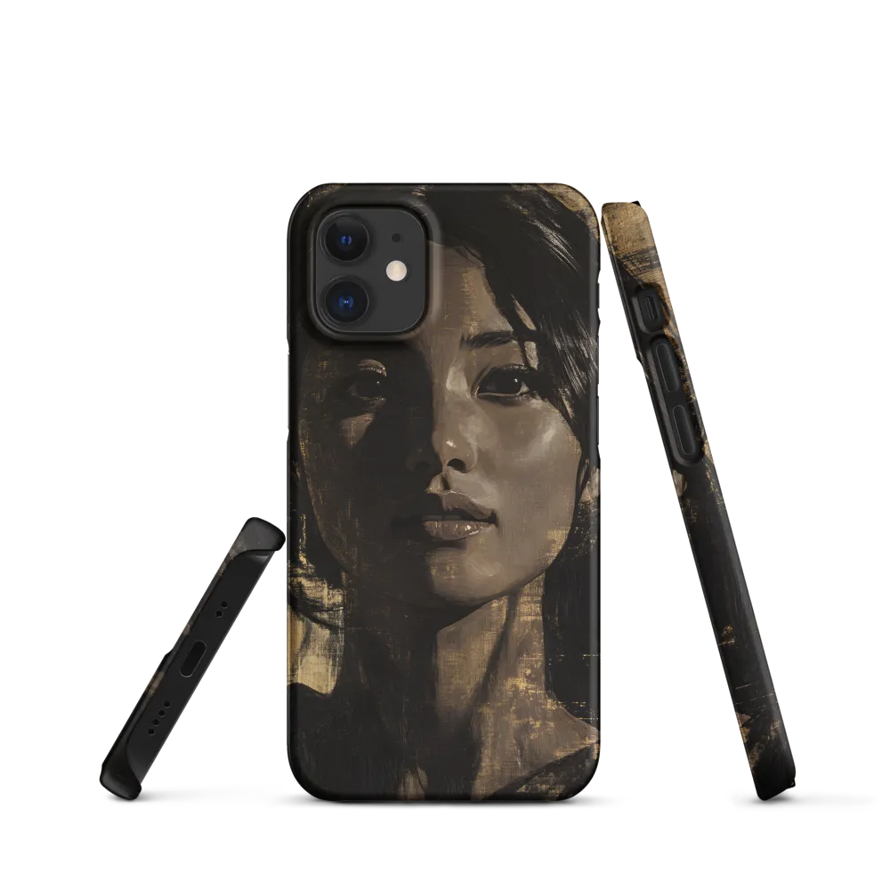 Golden Gaze: A Contemporary Portrait
