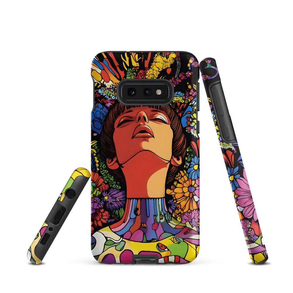 Vibrant Ecstasy: A Psychedelic Portrait
