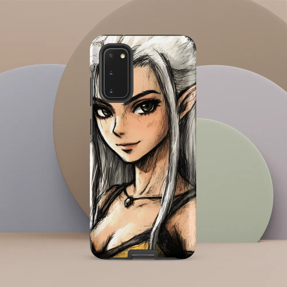 Ethereal Elegance: The Elf's Portrait