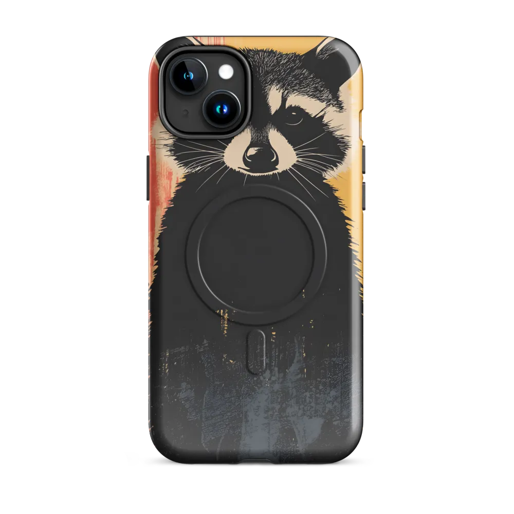 Whimsical Raccoon Portrait