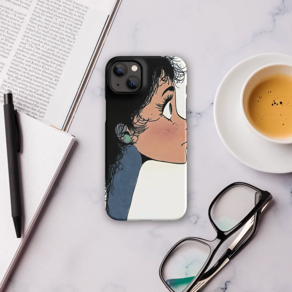 Whispers of Contemplation | Phone Case |  14 Plus | Snap Case | Matte