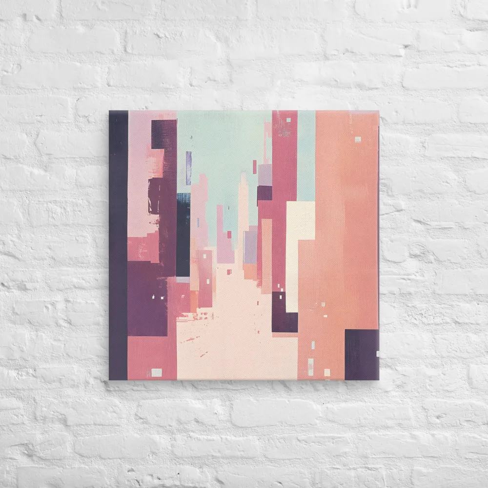 Tranquil Cityscape | Canvas | 26″×26″