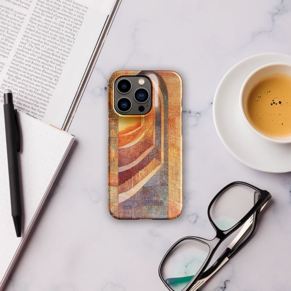 The Journey Through Shadows | Phone Case |  14 Pro | Snap Case | Glossy