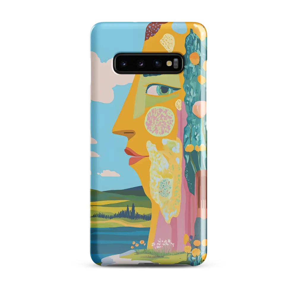 Harmony of Nature and Human Form | Phone Case |  S10 Plus | Snap Case | Glossy