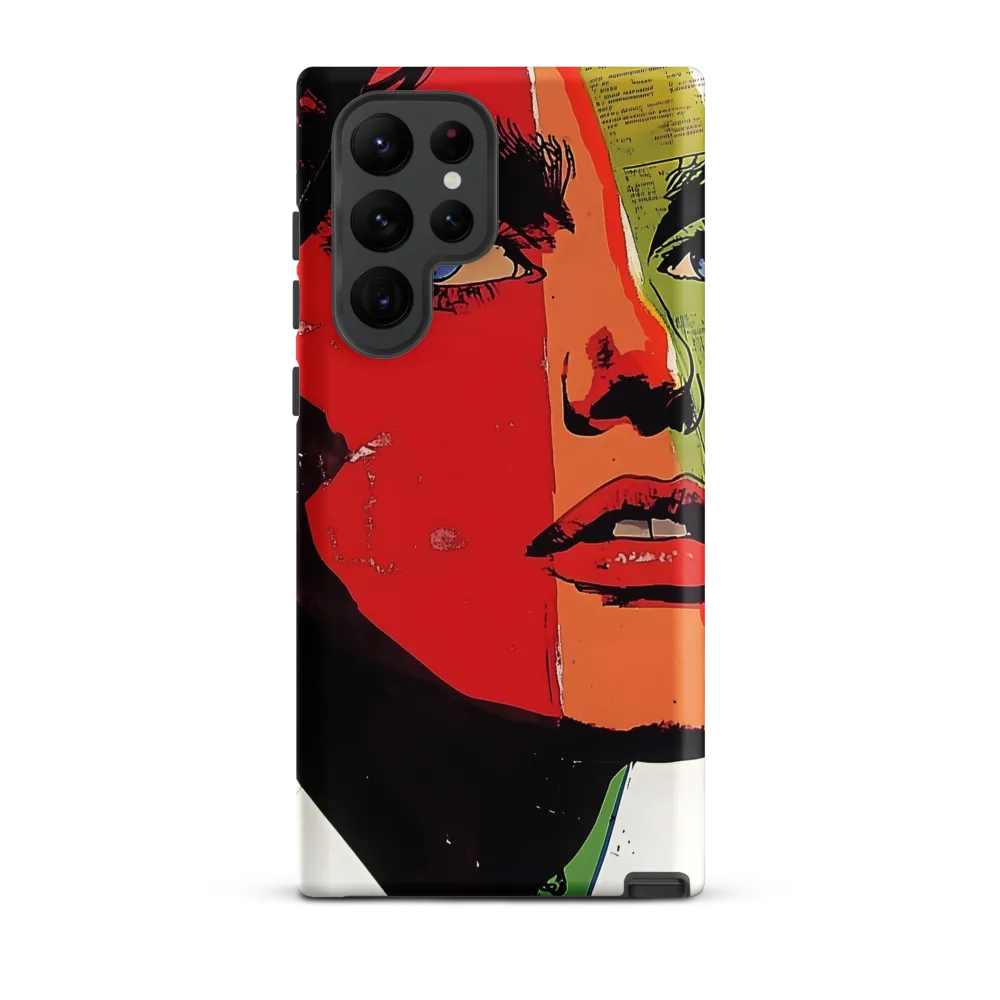 Vibrant Expressions: A Pop Art Portrait