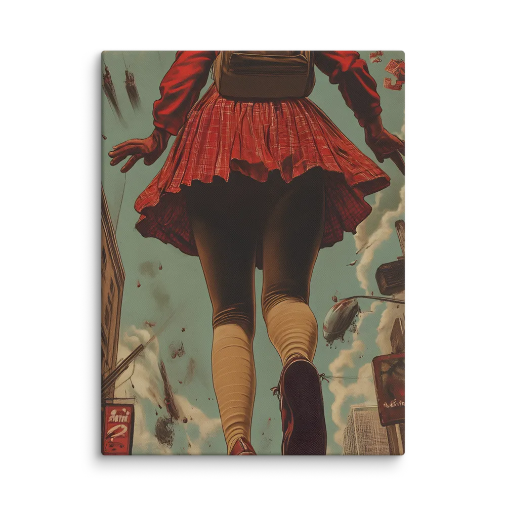 Flight of the Urban Dreamer | Canvas | 12″×16″