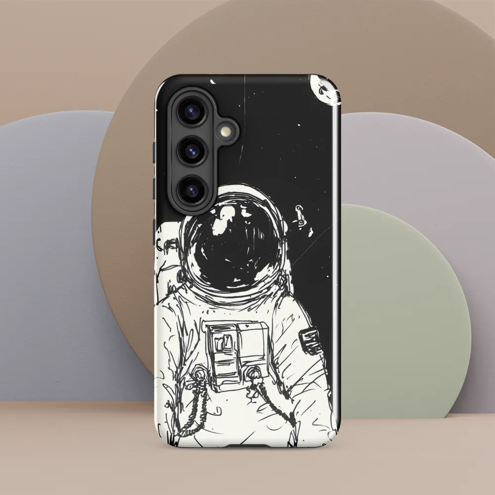 Voyage Into the Unknown | Phone Case |  S24 | Tough Case | Glossy