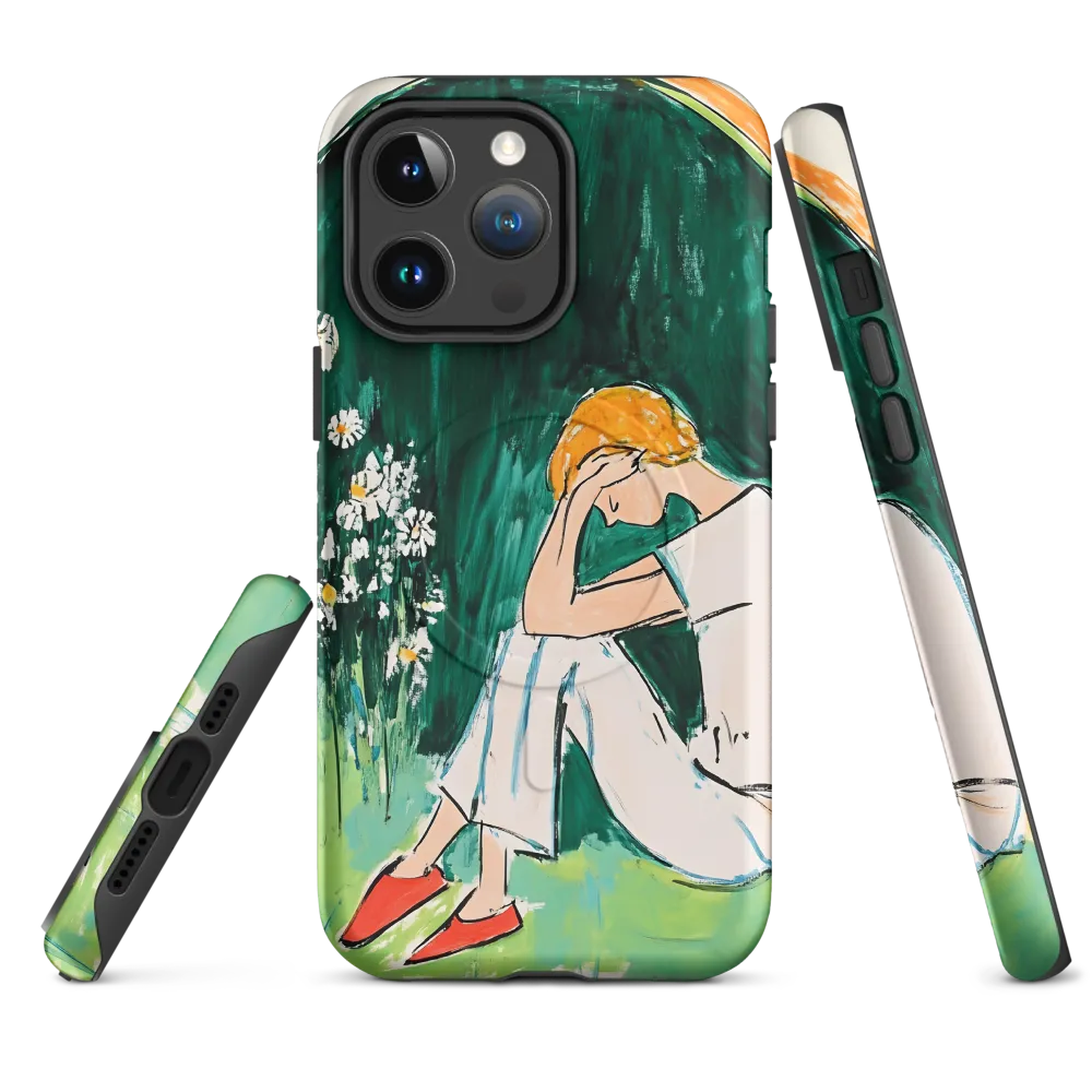Silent Sorrow | Phone Case |  14 Pro Max | MagSafe® Tough Case | Matte