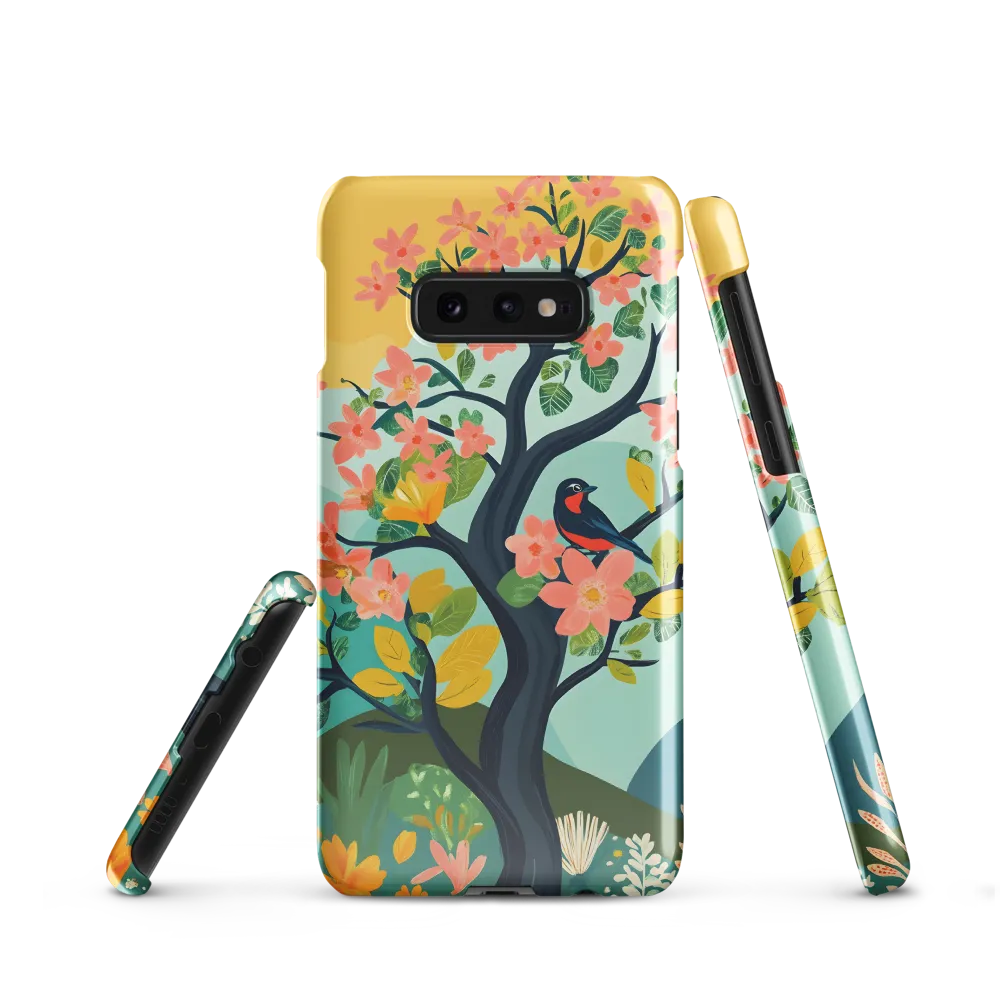 Spring Blossoms: A Serene Encounter