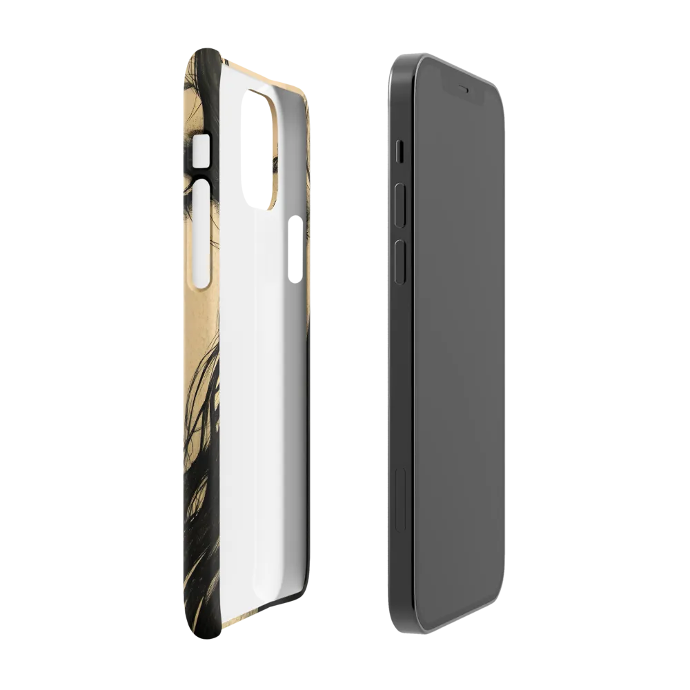 Enigmatic Gaze | Phone Case |  12 Pro | Snap Case | Glossy