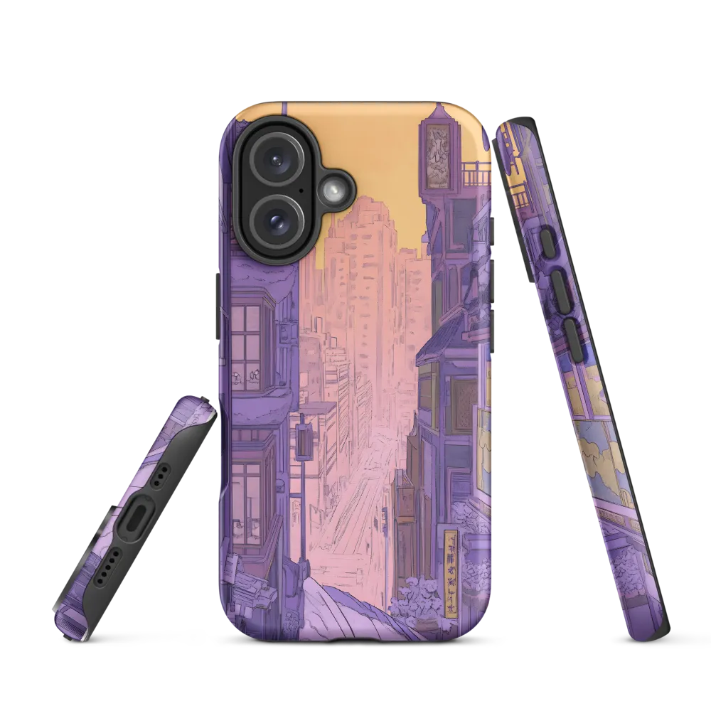 Echoes of Urban Harmony | Phone Case |  16 | Tough Case | Matte