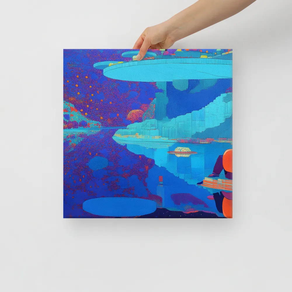 Reflections of Serenity | Canvas | 16″×16″