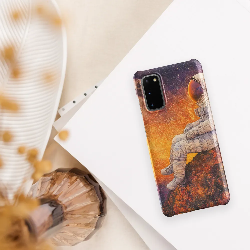Cosmic Contemplation | Phone Case |  S20 | Snap Case | Matte