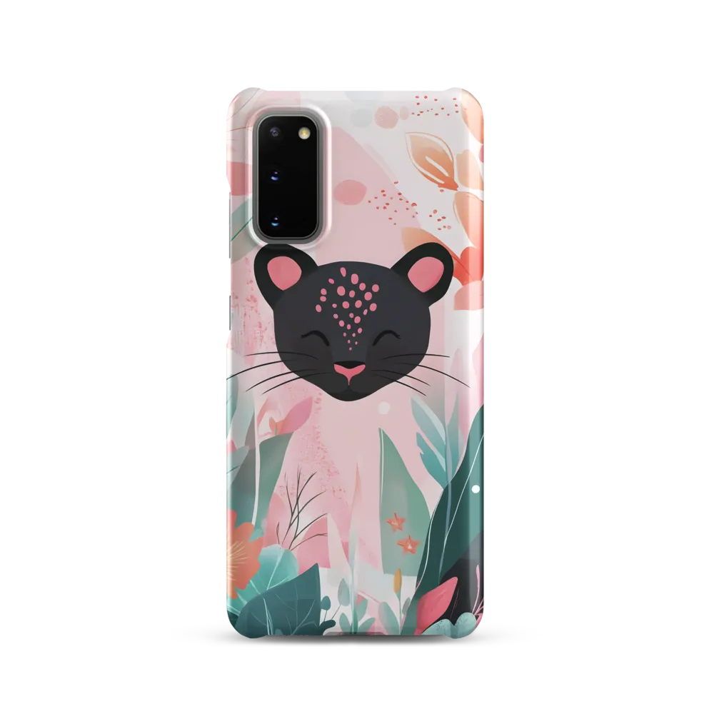 Whimsical Panther in Bloom