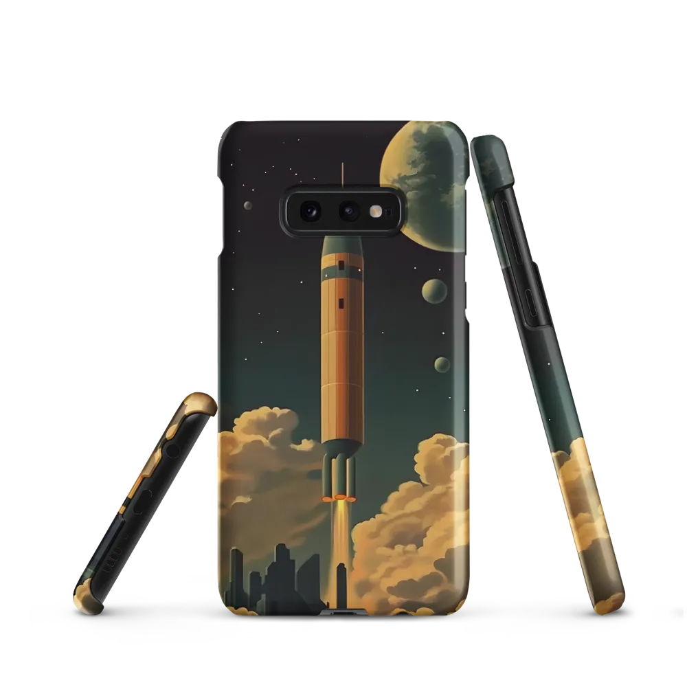 Journey Through the Cosmic Frontier | Phone Case |  S10e | Snap Case | Matte