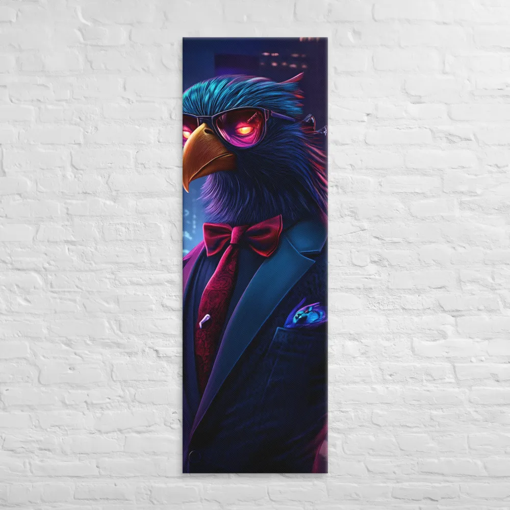 The Dapper Avian | Canvas | 20″×60″