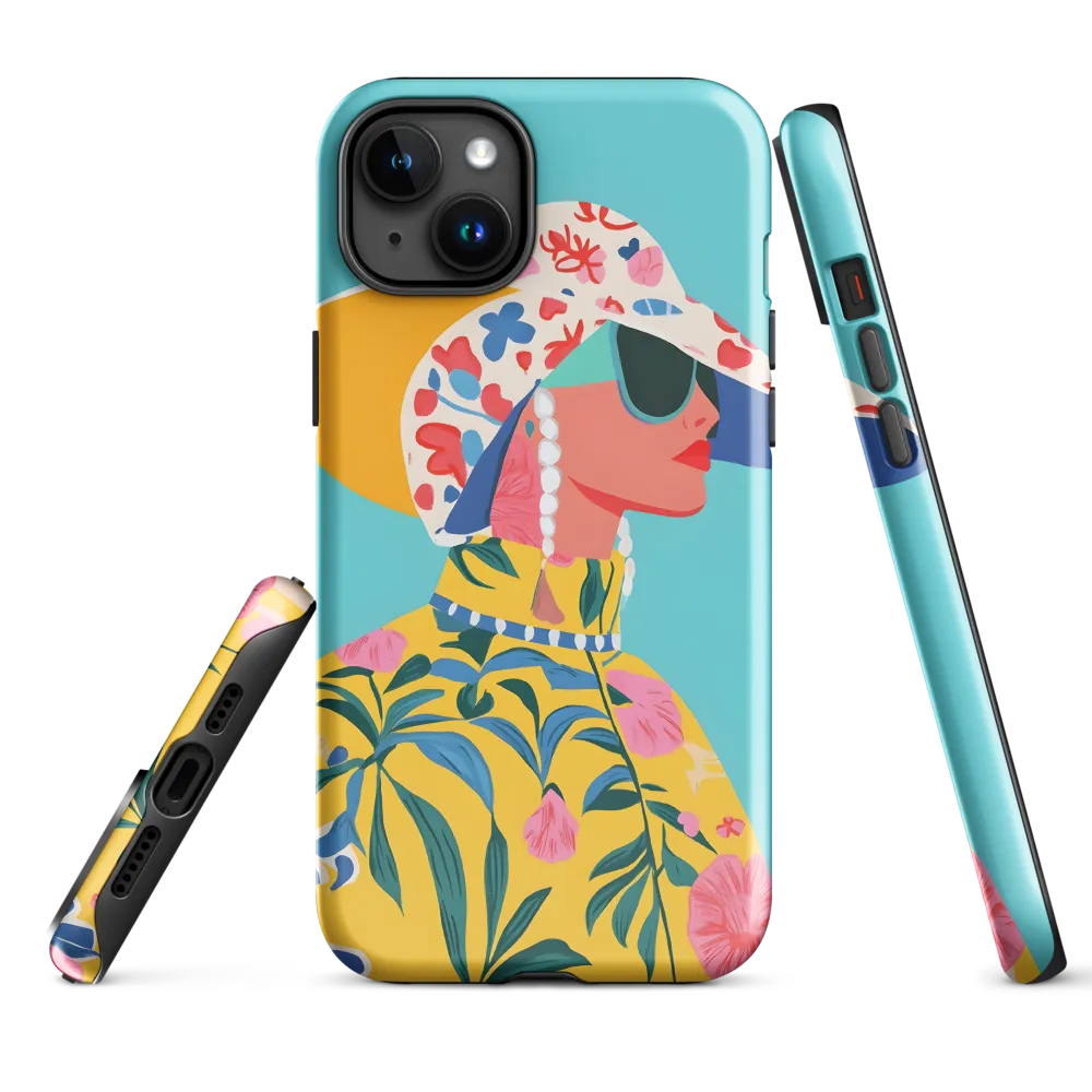 Tropical Confidence: A Fashion Portrait