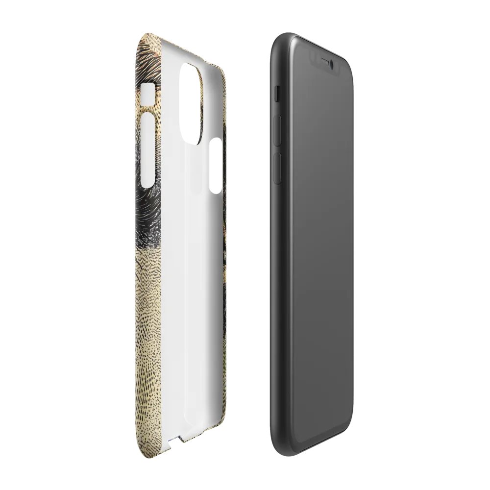 Intrigue in Green | Phone Case |  11 | Snap Case | Glossy