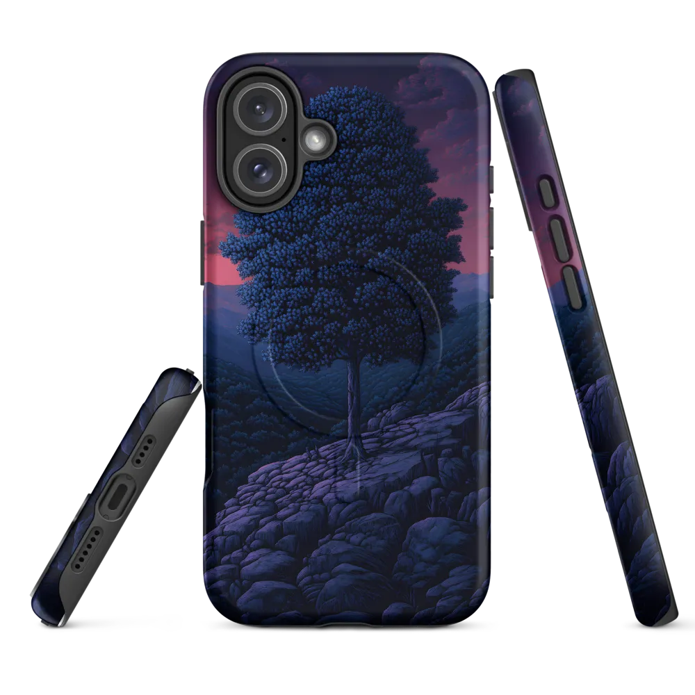 Solitary Sentinel: A Tree at Dusk