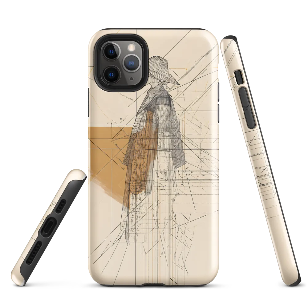 Abstract Profile: A Minimalist Exploration | Phone Case |  11 Pro Max | Tough Case | Glossy