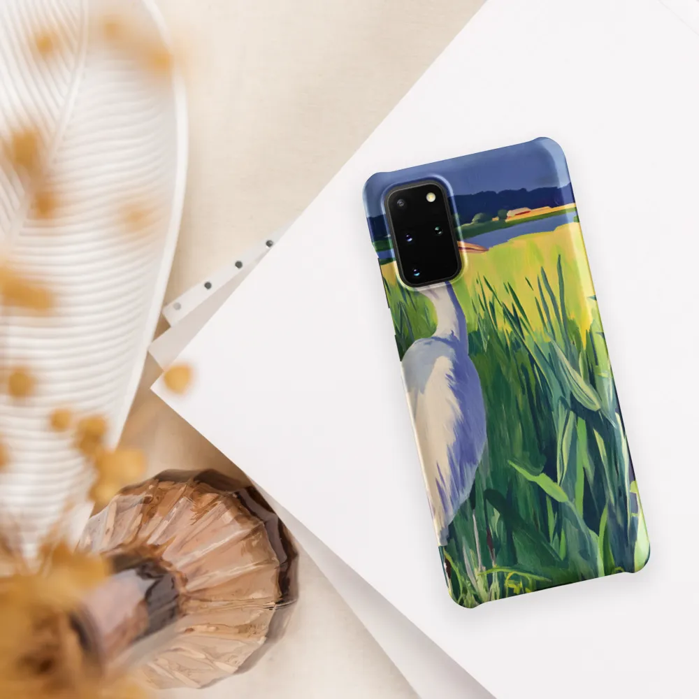 Graceful Presence: The Heron in the Meadow
