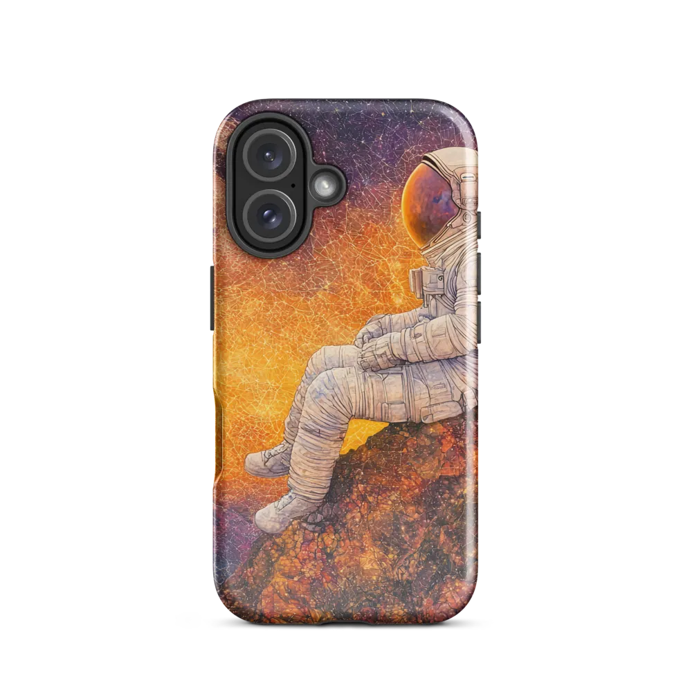 Cosmic Contemplation | Phone Case |  16 | Tough Case | Glossy