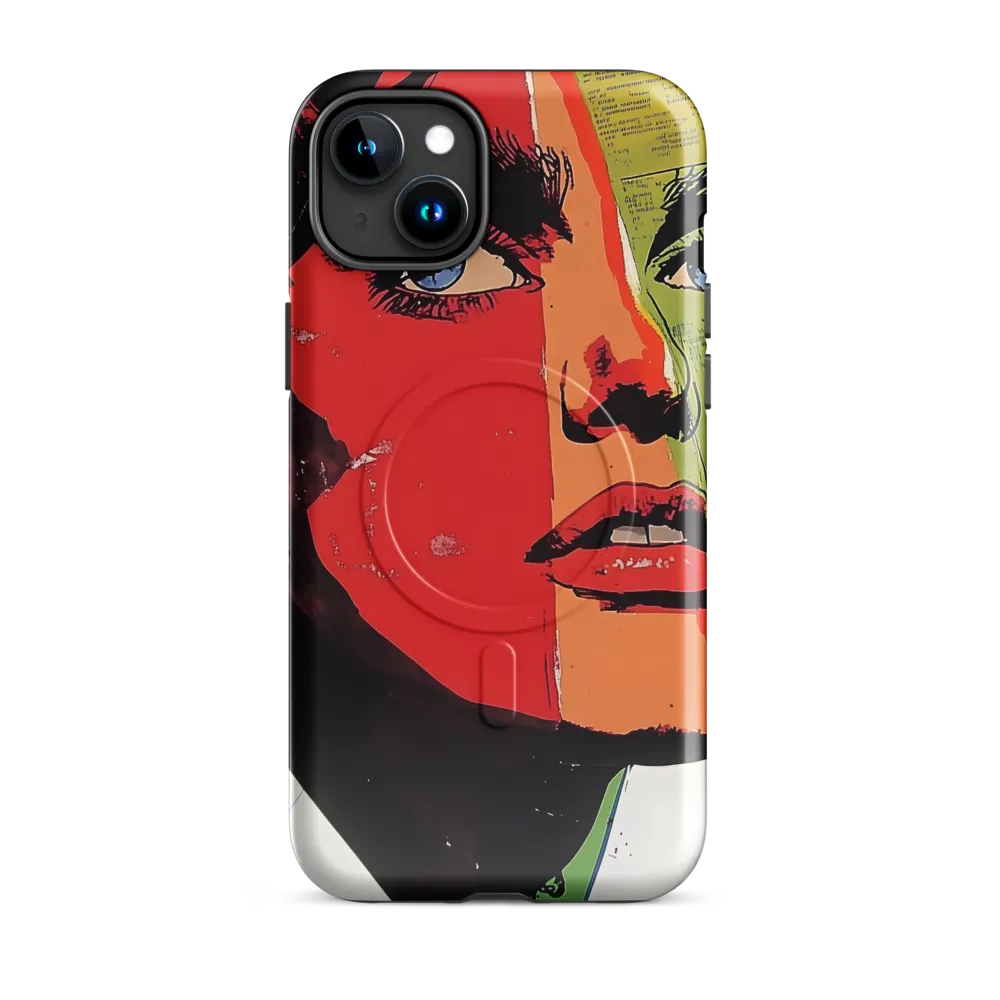 Vibrant Expressions: A Pop Art Portrait