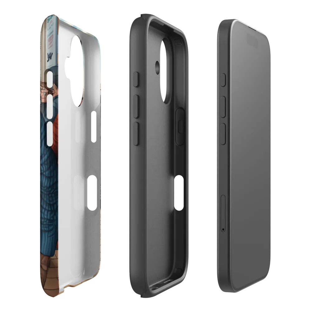 Caught in Tension | Phone Case |  16 | Tough Case | Matte