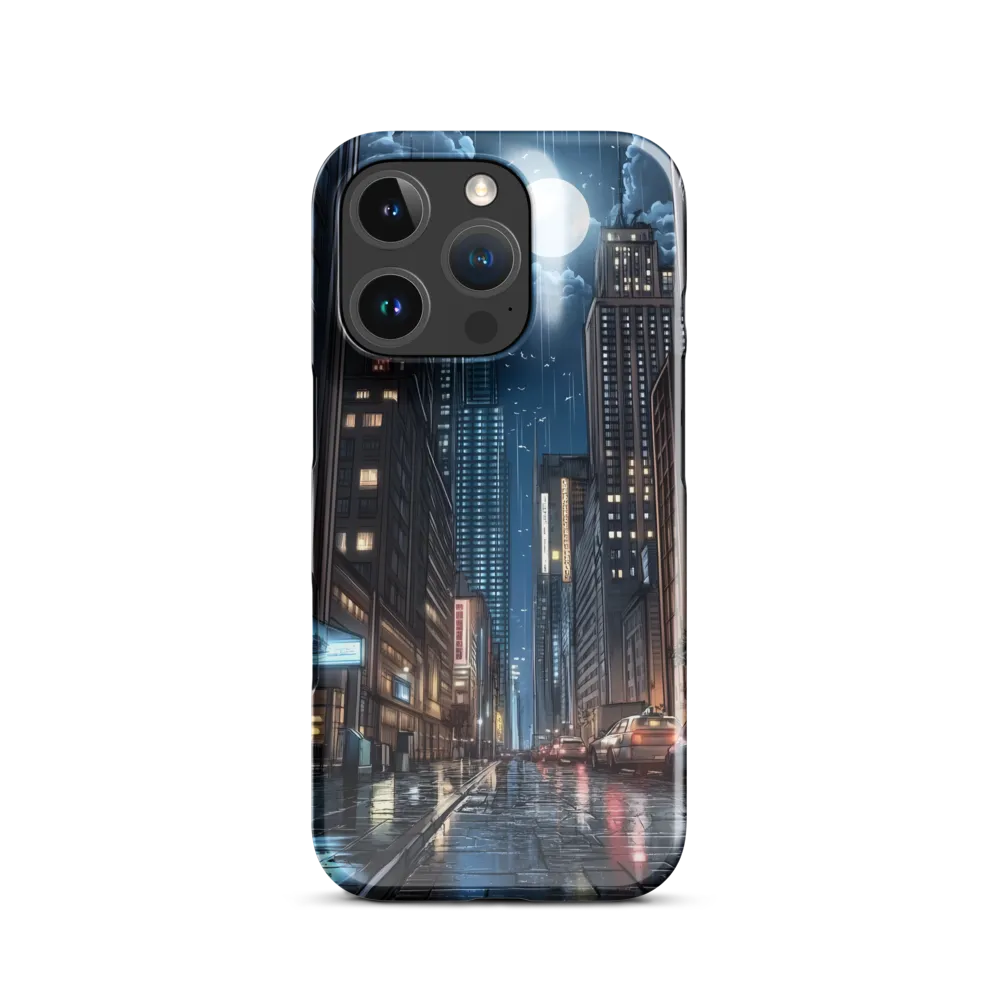 Moonlit Urban Serenity | Phone Case |  16 Pro | Snap Case | Glossy