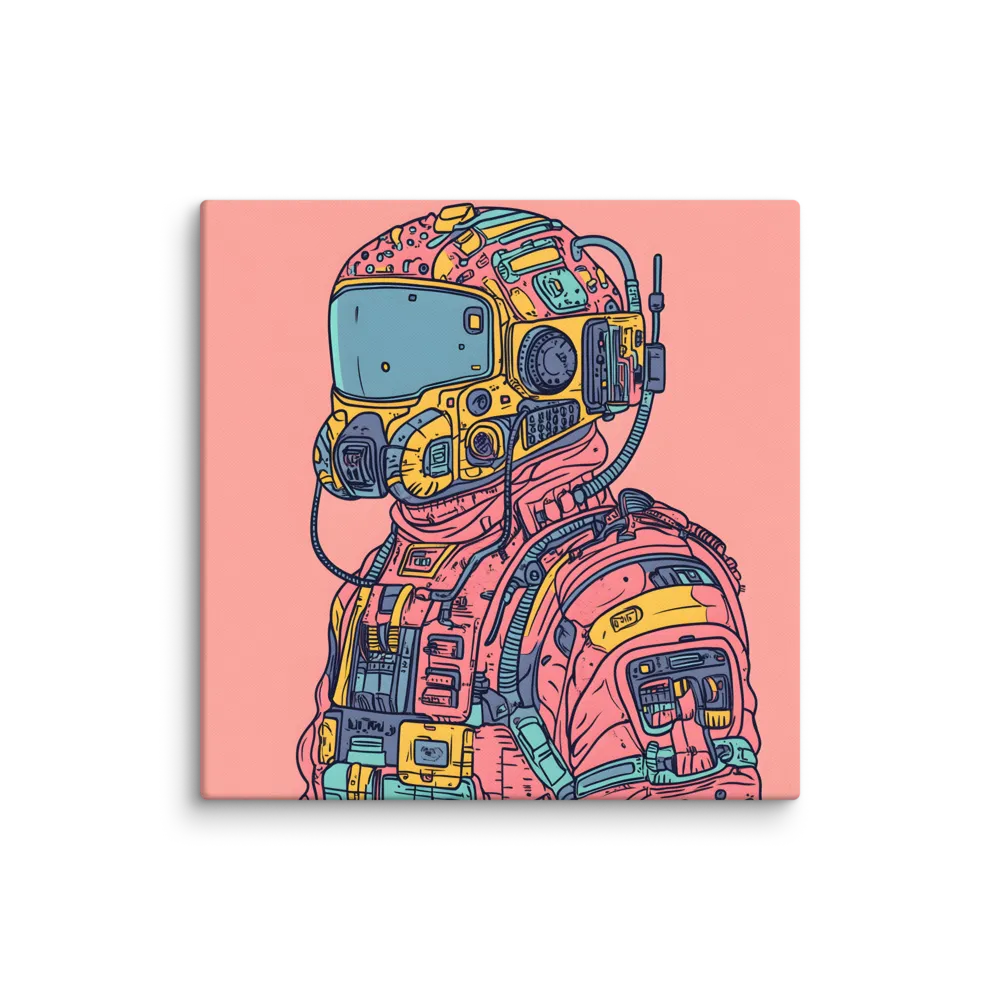 Exploration Beyond: A Digital Astronaut | Canvas | 32″×32″