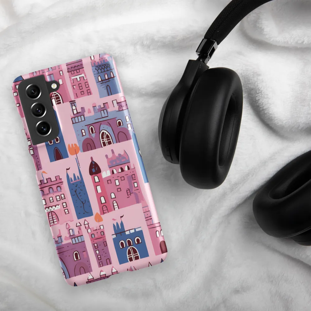 Whimsical Castles: A Playful Tapestry | Phone Case |  S21 FE | Snap Case | Matte
